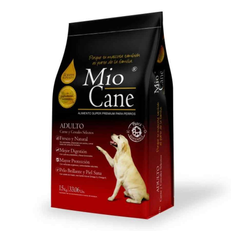 Mio Cane Super Premium Adulto Alimento Seco Perro 15kg