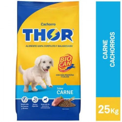 Alimento para Perro THOR Cachorro Sabor Carne Bolsa 25Kg
