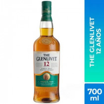Whisky THE GLENLIVET 12 Años Botella 700ml