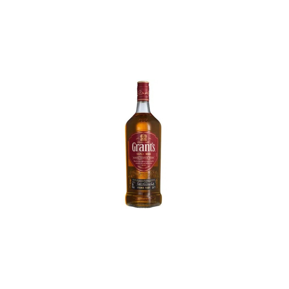 Whisky GRANTS Triple Wood Botella 1L