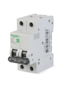 Interruptor Termomagnético Schneider Electric Easy 9 2x25A en PVC Blanco