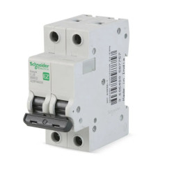 Interruptor Termomagnético Schneider Electric Easy 9 2x25A en PVC Blanco