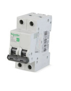 Interruptor Termomagnético Schneider Electric Easy 9 2x20A Blanco PVC