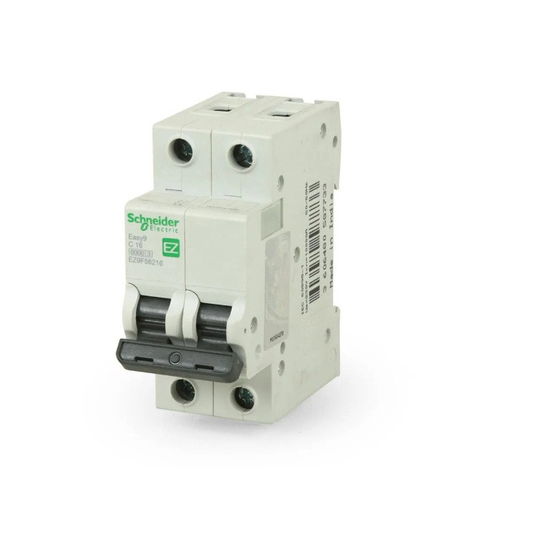 Interruptor Termomagnético Schneider Electric Easy 9 Modelo 2x16A