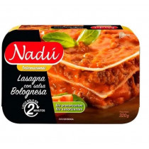 Comida Instantánea NADÚ Lasagna con Salsa Bolognesa Empaque 320g
