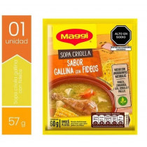 Sopa Criolla de Gallina y Fideos MAGGI Sobre 60g