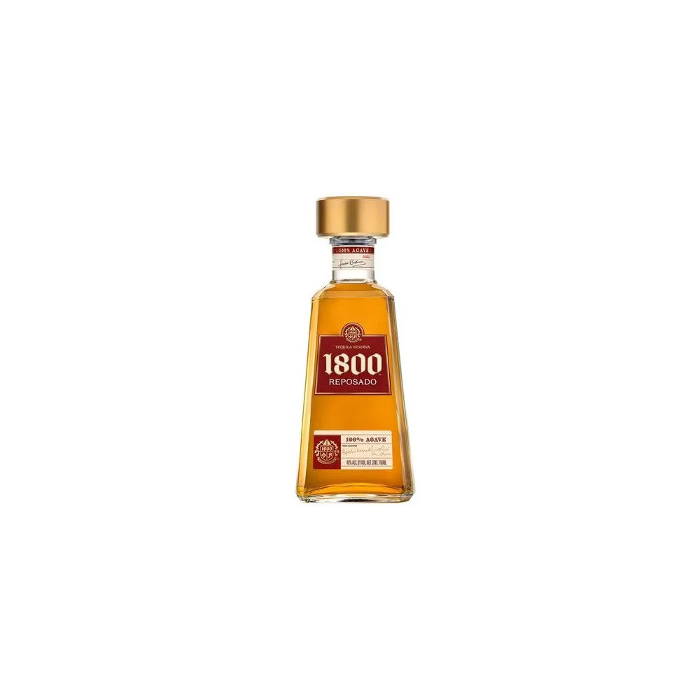Tequila 1800 Reposado 100 % Agave Botella 750ml