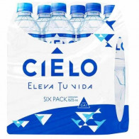 Agua sin Gas CIELO Botella 625ml Paquete 6unidades