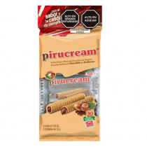 Barquilllo de Chocolate PIRUCREAM 6 Pack Blíster 144g
