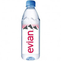 Agua Mineral EVIAN sin Gas Botella 500ml