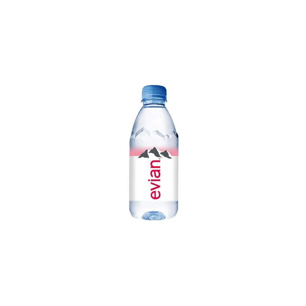 Agua Mineral EVIAN sin Gas Botella 330ml