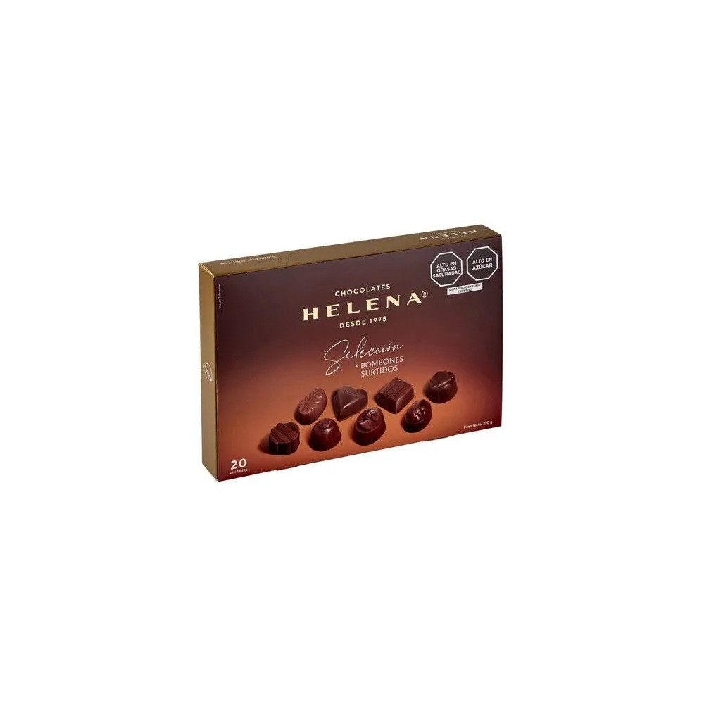 Bombones de Chocolate HELENA Surtidos Selectos Caja 210g