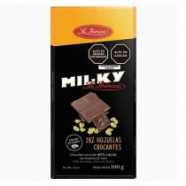 Tableta de Chocolate MILKY con Hojuelas Crocantes Paquete 100g
