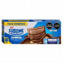 Chocolate NESTLÉ Sublime Sonrisa Paquete 8un