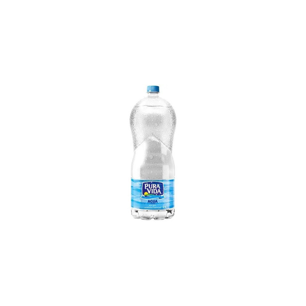 Agua PURA VIDA Sin Gas Botella 3L