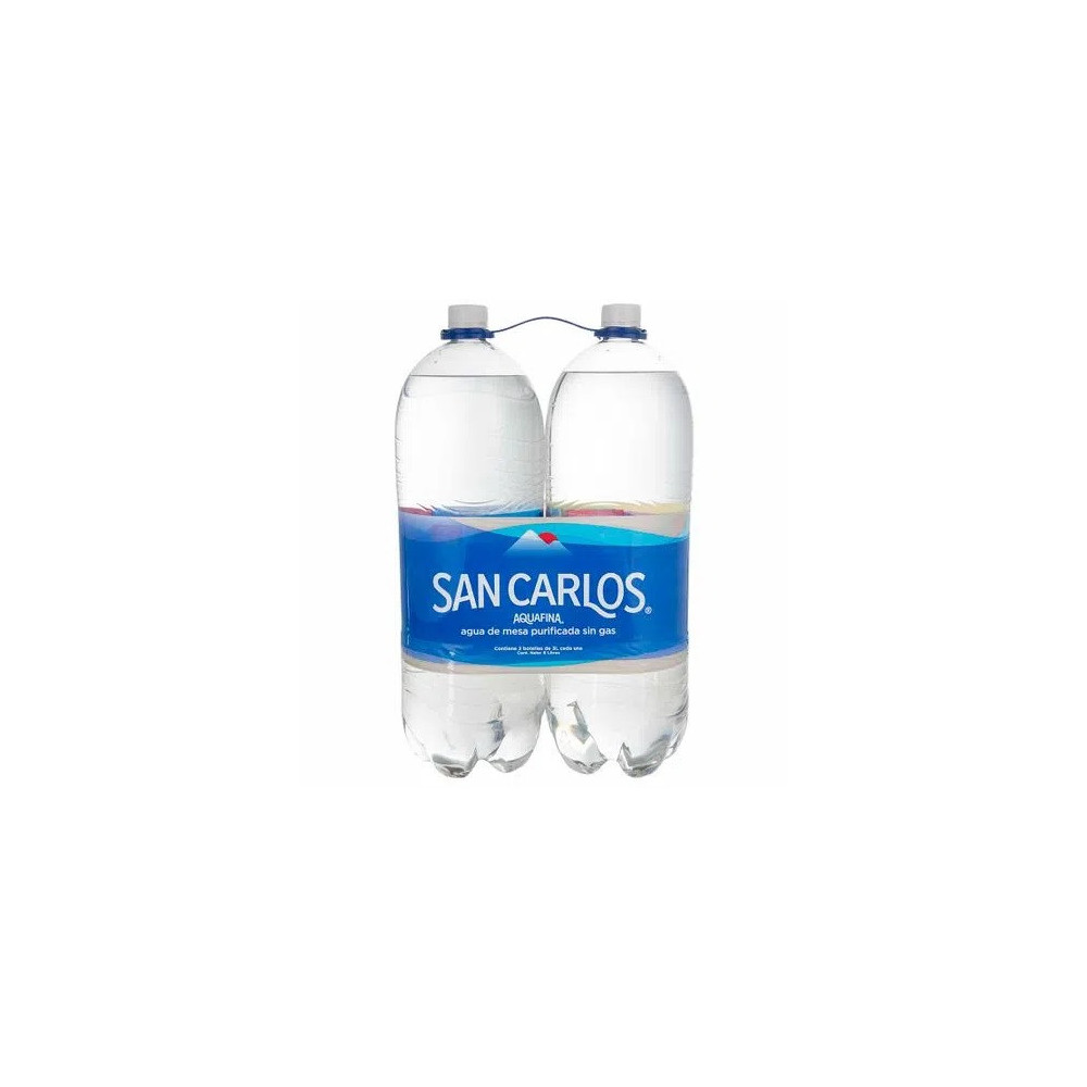 Agua SAN CARLOS Botella 3L Paquete 2unidades