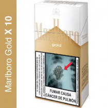 Cigarros MARLBORO Gold original Caja 10und