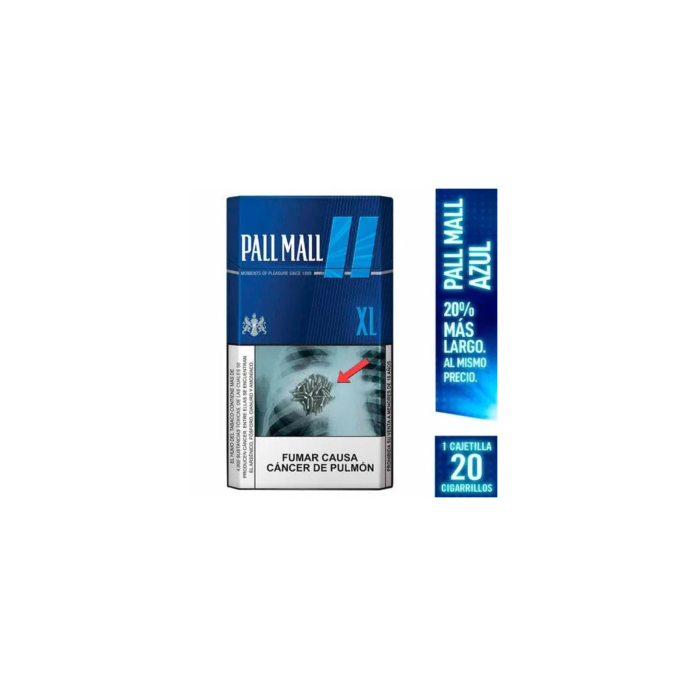 Cigarro PALL MALL XL Blue Caja 20und
