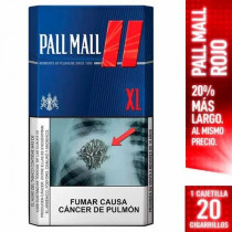 Cigarro PALL MALL XL Red Caja 20und