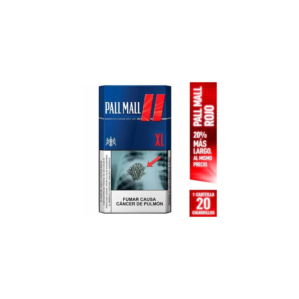 Cigarro PALL MALL XL Red Caja 20und
