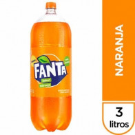 Gaseosa FANTA Naranja Botella 3L