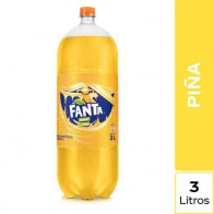 Gaseosa FANTA Piña Botella 3L