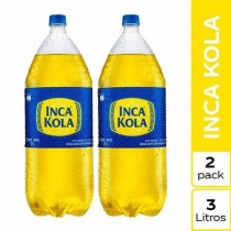 Gaseosa INCA KOLA Paquete 2Un Botella 3L