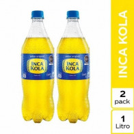 Pack Gaseosa INCA KOLA Botella 1L Paquete 2und