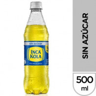 Gaseosa INCA KOLA Sin Azúcar Botella 500ml