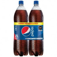 Pack Gaseosa PEPSI Botella 1.5L Paquete 2und
