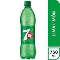 Gaseosa SEVEN UP Limón Botella 750ml