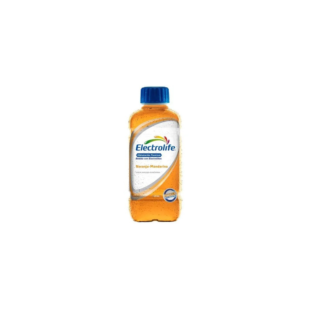 Rehidratante ELECTROLIFE Sabor a Naranja y Mandarina Botella 625ml