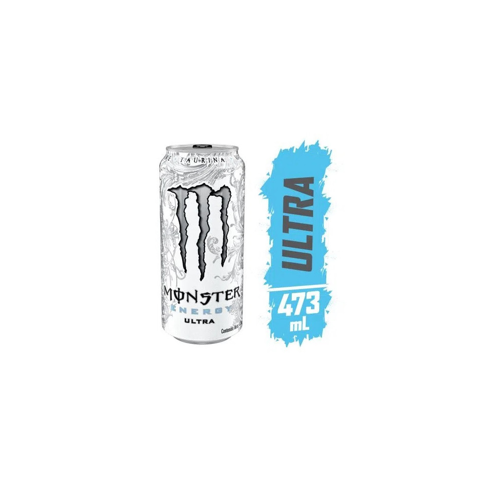 Bebida Energizante MONSTER Ultra Lata 473ml