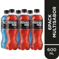 Rehidratante POWERADE Mix Botella 600ml Paquete 6und