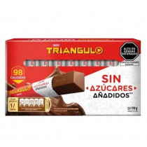 Chocolate TRIÁNGULO Sin Azúcares Paquete 10un