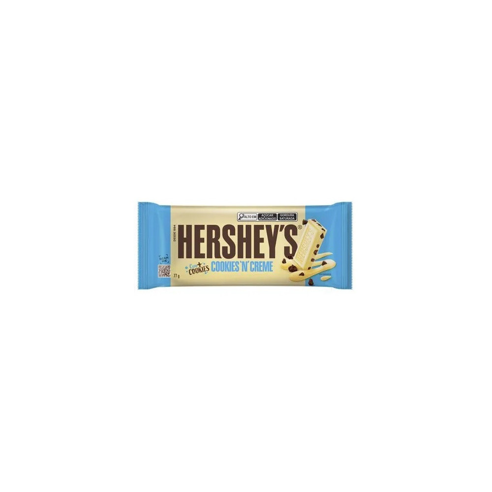 Chocolate HERSHEY'S Cookies N' Creme Tableta 77g