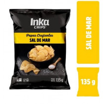 Papas INKA CHIPS con Sal de Mar Bolsa 135g