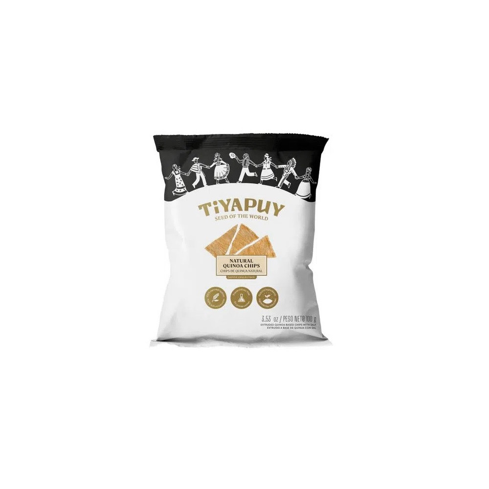 Chips de Quinua TIYAPUY Natural Bolsa 100g
