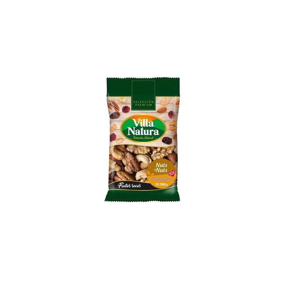 Piqueos Nuts & Nuts VILLA NATURA Bolsa 150g