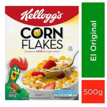 Cereal KELLOGGS Corn Flakes Caja 500g