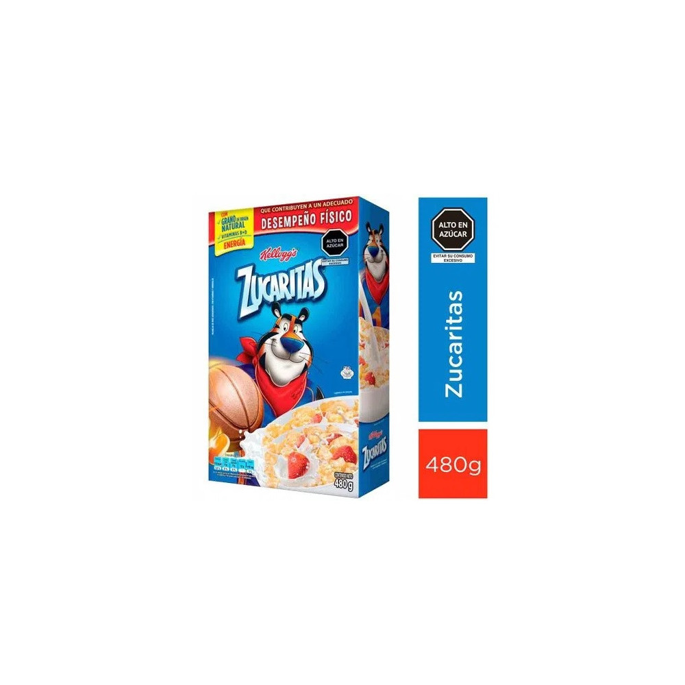 Cereal KELLOGG'S Zucaritas Caja 480g