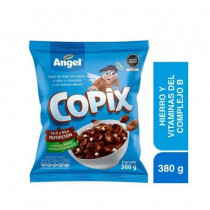 Cereal ANGEL Capas de trigo con chocolate Bolsa 380Gr