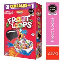 Cereal KELLOGGS Froot loops Caja 230Gr