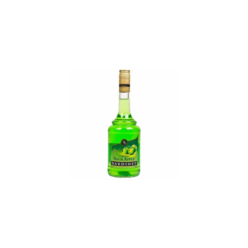 Crema BARDINET Liqueur Sour Apple Botella 700ml