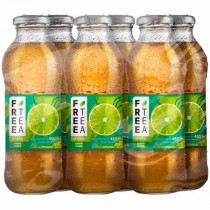 Té Verde FREE TEA Sabor Limón Botella 450ml Paquete 6unidades