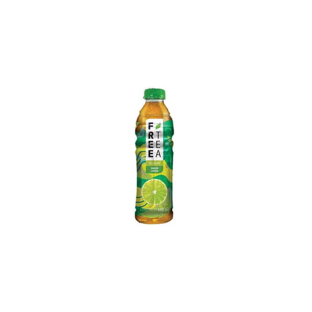 Té Verde FREE TEA Limón Botella 500ml