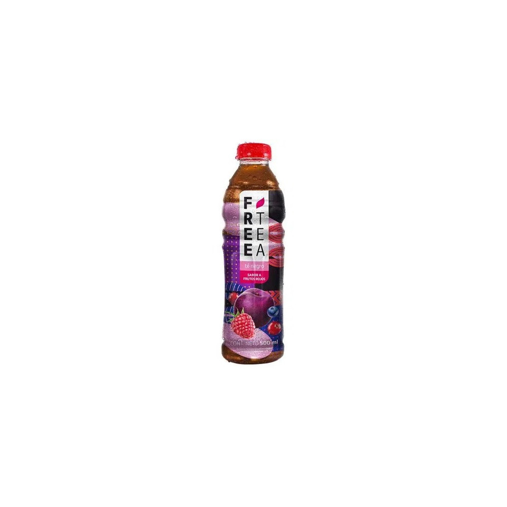 Té Negro FREE TEA Frutos Rojos Botella 500ml
