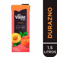 Néctar FRUGOS DEL VALLE Sabor a Durazno Caja 1.5L
