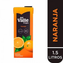 Néctar FRUGOS DEL VALLE Sabor a Naranja Caja 1.5L