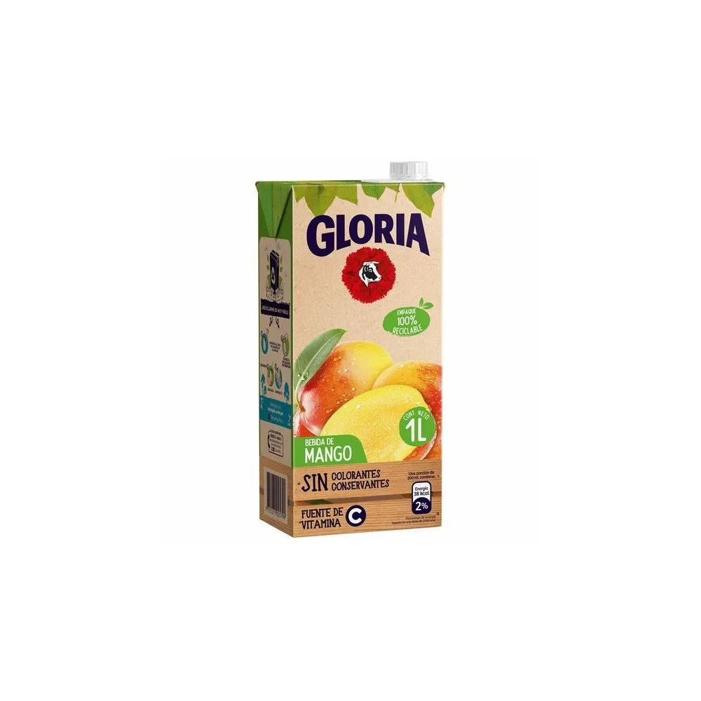 Bebida GLORIA Mango Caja 1L